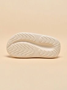 Kids Foam Slippers, Lightweight Anti-Slip Soft Bottom Cute Cartoon, Suitable For Boys & Girls, Comfortable Indoor Home Casual Quick-Dry Slip-On Beach Sandals - Beige - View 9