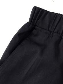 1pc Teenagers/Boys' Sports Outdoor Casual Minimalist Drawstring Waist Pants, New Spring/Autumn