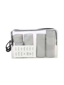 Travel Bottles Set For Shampoo, Conditioner, Lotions, Creams - Reusable Containers