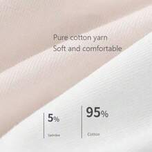 3 Pack Micro Thong Cotton G String V String Seamless Sexy High Waisted For Women (Nude/Black/Pink) - đen/mơ/hồng - Xem 3