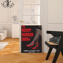 1 件无框《洛基恐怖秀》电影优质印刷品和海报高清品质海报墙面艺术画书房家居装饰音乐海报帆布画墙面艺术画房间家居装饰帆布画客厅餐厅厨房墙壁画艺术墙 - 彩色 - 查看 38