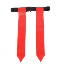 1pc Athletic Flag Football Elastic Waist Belt, Adjustable Bright Color Waist Band, Sports Training Equipment, American Football Flag Grommet