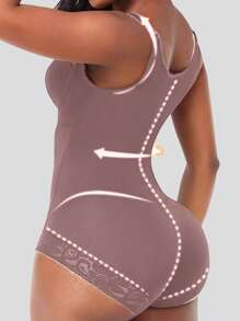 1 Pc Fajas Colombianas Shapewear For Women Postpartum Tummy Control Body Shaper Butt Lifter Bodysuit