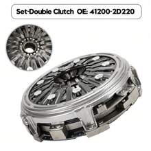 Set-Double Clutch For Hyun-Dai Veloster Kona Tucson Sonata KIA Forte 41200-2D220 - 銀色 - 查看 5