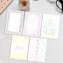 20pcs 23℃ Daily Neutral Memo Note Pages, A5 Notebook Inserts, 74x105mm