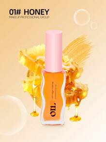 PAORPEVM 1/2PCS 8ml水果蜂蜜精华唇油持久保湿淡化唇纹唇彩透明珠光唇釉两种包装样式随机发货不影响使用送妈妈的礼物 - 彩色 - 查看 12