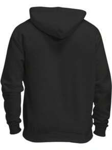 1pc Matching Couple's Hoodies, Funny Beauty Bea-St Hoodie, Humor Sweatshirt Pullover Valentine's Day Gift For Couples - Women-1pc-Black - View 3