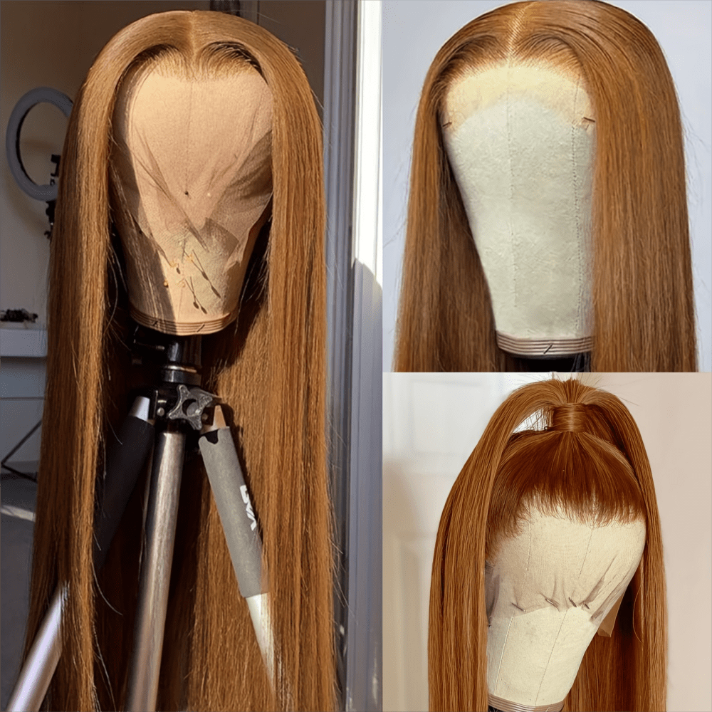Light Brown Lace Front Wigs Human Hair Pre Plucked 13x4 Straight Chocolate Brown Lace Front Wigs Human Hair 180% Density Colored #4 Light Brown Glueless Wig 13x4 Lace Frontal Wigs For Women Human Hair Tiny Knots Natural Hairline With Baby Hair 16-32 Inch