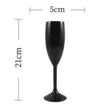 Reusable Party Wine Glasses, Pink Smooth Champagne Flutes For Wedding Anniversary Celebration, Shatterproof Bridesmaid Bridal Shower Champagne Glasses