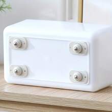 8/12pcs Multi-Function Storage Box, Adhesive Omnidirectional Caster Wheels, Suitable For 360° Rotation