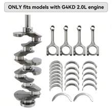 G4KD 2.0L Engine Rebuild Kit-Crankshaft Con Rod Bearing Kit For Hyun-Dai Kia - 銀色 - 查看 1