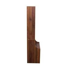 Night Stand With Bookshelf, Night Stand With 2 Storage Drawers For Bedroom, Storage Shelves And Drawers For Living Room