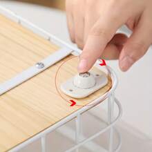 8/12pcs Multi-Function Storage Box, Adhesive Omnidirectional Caster Wheels, Suitable For 360° Rotation
