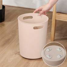 8/12pcs Multi-Function Storage Box, Adhesive Omnidirectional Caster Wheels, Suitable For 360° Rotation