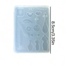 Cheongsam Accessories Resin Casting Mold, Silicone Mold, Resin Liquid Molds, Resin Keychain Silicone Mold, Resin Mold Components - Silicone - View 5