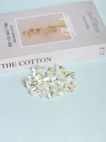 1 Set Natural Crystal Tumbled Rune Stones For Divination, Healing, Meditation - Runes - View 12