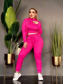 conjunto 3 piezas - Rosa Fucsia - Ver 2