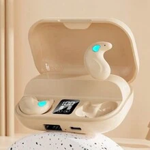 New Senyang True Wireless 5.3 In-Ear Smart Sleeping Confortable Headset Music Earbuds Video TWS HIFI Bass 9D Stereo HD Calling Earphones For Android Compatible With Iphone Cellphone Sport Earpieces Sleep Headphones