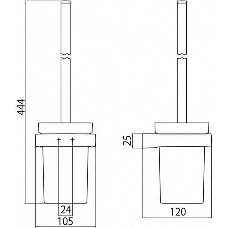 Toilet Brush Holders - mặc định - Xem 5