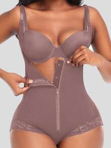 1 Pc Fajas Colombianas Shapewear For Women Postpartum Tummy Control Body Shaper Butt Lifter Bodysuit
