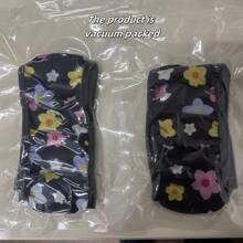 1pc Flower Petal Vacuum Packed Car Steering Wheel Cover, Non-Slip Wear-Resistant Fashionable, Easy To Clean And Breathable, No Inner Circle Portable Steering Wheel Cover, 14.5-15 Inch - one-size - View 8