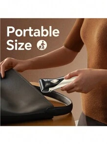 女士电动剃须刀，USB 充电式多功能剃须刀，配备不锈钢刀片，可去除面部、身体和比基尼区域的毛发，电池容量 500mAh