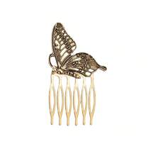 Vintage Hair Side Combs For Women Decorative, Retro Gold Pearl Rhinestone Metal Hair Comb Clips With Teeth Grip Crystal Bridal Hair Piece Pins For Wedding Accessories - Multicolor - View 14