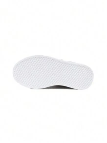 Kids New Breathable Fashion Hook And Loop Fish Scale Patchwork Casual Sneakers - Gold - View 5