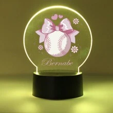 1PC Custom Name Nightlight, Custom Baseball Birthday Gift, Custom Friend Gift, Custom Valentine's Day Gift, Send Girlfriend Valentine's Day Gift, Custom Bedroom Decoration, Custom Party Decoration, Party Decoration, Custom Nightlight, Valentine's Day Gift Back To School - Multicolor - View 13
