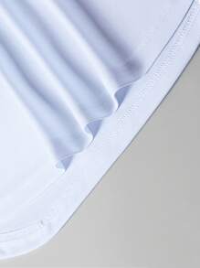 Set de 3 camisetas de tirantes de hombre de verano, nuevas, ligeras, de seda de hielo, de cuello redondo, con camisetas de manga corta de bambú de secado rápido, de corte holgado, para deportes y casual