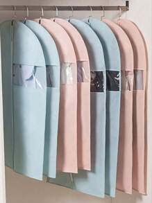 Fundas guardapolvo para ropa, bolsas colgantes a prueba de polvo para el hogar, fundas transparentes de tela no tejida para almacenamiento de abrigos y chaquetas de pluma - Multicolor - Ver 8