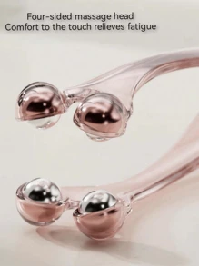 1pc Magnetic Bead Acupressure Tool, Multifunctional Snail Joint Roller, Slender Hand Gadget, Healthy Home Manual Massage Tool - Multicolor - View 6