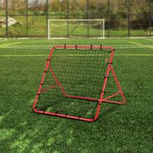 Soccer Rebounder Rebound Net Rebound Board, Portable Soccer Training Gift Football Wall, Angle Goal Net, Auxiliary Tools And Equipment For  All Ages, Easy To Install And Perfect Storage, Passing And Shooting Practice - 39"x39" Black - View 1