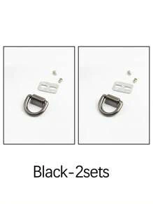 Metal D-Ring Lobster Clasp For Handbags And Crossbody Bags - DIY Wallet Chain Accessories, Detachable DIY Hardware With Screw Accessories, Suitable For Bags And Phone Cases, Tools Not Included - Multicolor - View 15