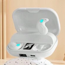 New Senyang True Wireless 5.3 In-Ear Smart Sleeping Confortable Headset Music Earbuds Video TWS HIFI Bass 9D Stereo HD Calling Earphones For Android Compatible With Iphone Cellphone Sport Earpieces Sleep Headphones