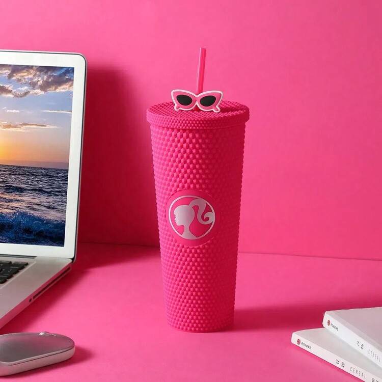 バービー フタ付きコップ 海外製 タンブラー バービー フタ付きコップ 海外製 タンブラー Zak Designs 18oz