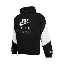Nike 2025 Men's Nike Air Fleece Pullover Hoodie, AS M NIKE AIR FLC PO HOODE BFT Knit Hooded Sweatshirt HJ0274-010