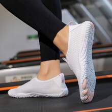 1 Pair Women Water Shoes, Five Fingers Non-Slip Barefoot Shoes Suitable For Beach, Pool, Swimming, Surfing, Outdoor Activities, Indoor Fitness, Running, Yoga - 白色 - 查看 6