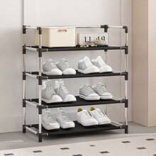 简易鞋架，适用于家庭/公寓入口的多层鞋柜，防尘长鞋收纳架，畅销品 - 彩色 - 查看 20