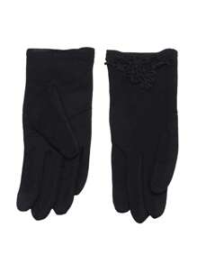 New 1 Pair Fashion Women Summer Sun Gloves Thin Layered Lace Design Comfortable Casual Breathable Summer Spring Hand Protection Short Gloves Outdoor Riding Cycling Hiking Driving Touch Screen Sunscreen Gloves - Multicolor - View 14