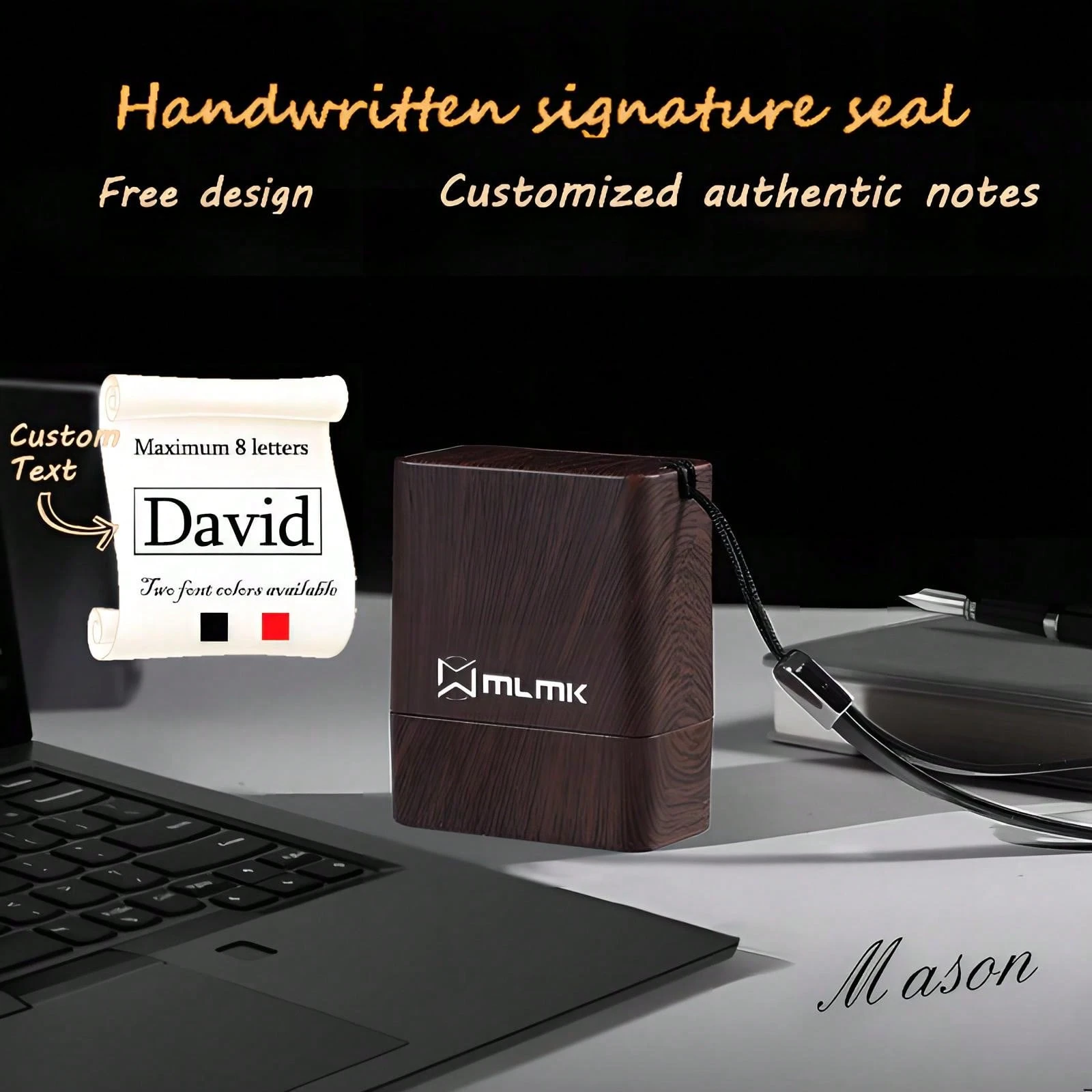 Darling Personalizzabile con Nome inciso Legno Libro degli Ospiti Matrimonio Sposa & Sposo Consigli Libro Rustico Libro degli Ospiti per Matrimonio - 50 Pagine, Small - 6 x 9 Inches