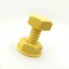 1set Cute Colorful Large Screw Hook, Flexible Combinable Hook, Traceless Self Adhesive Hanging Hook, For Home - Color - View 10