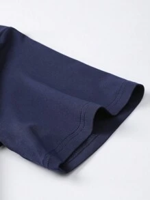 5pcs Men's Summer Basic Plain Short Sleeve T-Shirts, Regular Fit, Casual Sportswear Outdoor Lightweight Tops Tee