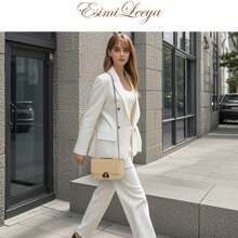 Fashionable And Lightweight Mini Golden Chain Shoulder Clutch Purses For Women Little Cell Phone Cross Body Bag For Women Dressy Square Mini Crossbody Bags For Women Black Purses Hand Bags For Women,Birthday,Valentine's Day,Mother's Day Gifts,Christmas Day,Halloween,Easter,Teacher's Day,Various Anniversaries For Shopping And Parties - 杏色 - 查看 3