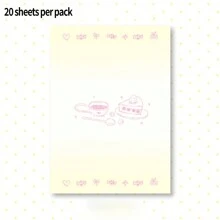 20pcs 23℃ Daily Neutral Memo Note Pages, A5 Notebook Inserts, 74x105mm