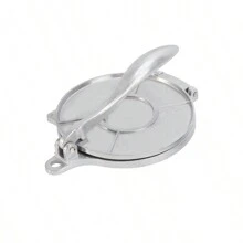 1pc Sliver Aluminum Tortilla Press Tortilla And Roti Maker Flour Tortilla Press, Rotis Press, Quesadilla Press, Taco Maker Dia.6.3in/7.87in, 16cm/20cm - Silver - View 6