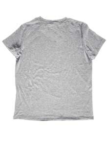 复活节快乐复活节彩色兔子印花时尚女士休闲彩色短袖上衣夏季 - 淺灰色 - 查看 3