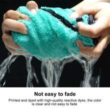 Car Portable Coral Velvet Towel 1200GSM Super Soft Premium Microfiber Drying Cltoth Ultra Absorbancy Aqua Deluxe Car Wash Towel
