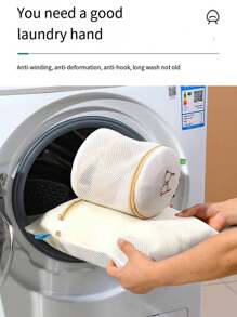 Túi giặt lưới có khóa kéo gia cố và móc treo, thích hợp đựng đồ lót, áo ngực, du lịch, cất giữ, ký túc xá đại học, căn hộ - Có thể giặt bằng máy - Nhiều màu - Xem 10