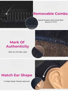 ISEE HAIR Wear Go 6X4 HD Glueless Body Wave Wig Highlight Ash Blonde Dark Roots Colored Lace Closure Human Hair 180 Density 22-28 Inch Pre Plucked & Pre Cut High Quality For Beginners - S3/14 - View 10